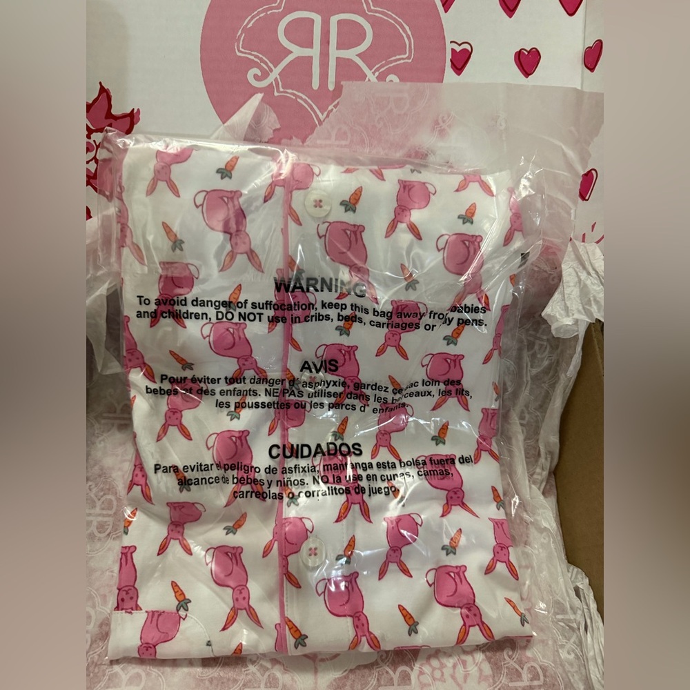 Roller Rabbit Romy the Rabbit Polo Pajamas sold out NWT - Picture 2 of 7